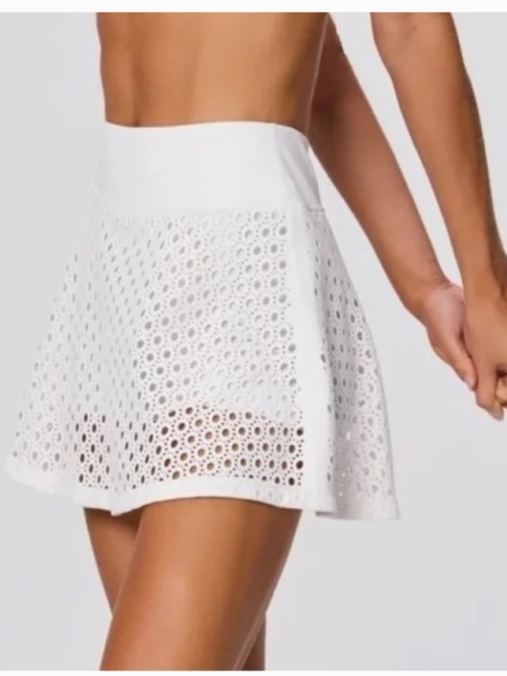 NWT GiGi C Kyra Tennis Skort in Whits Sz XL